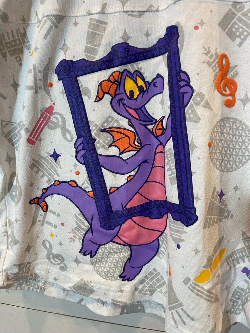 Disney Parks FiGment Epcot 2024 Festival Of The Arts Adult Spirit Shirt XS NWT - Picture 2 of 9